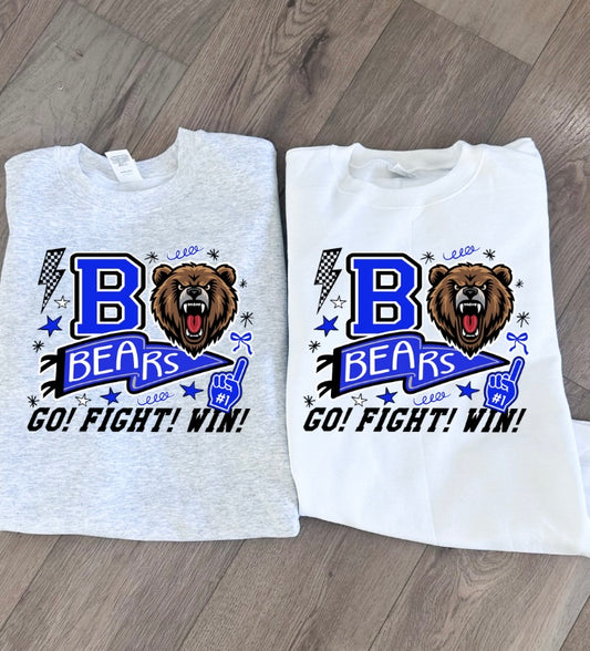 YOUTH Trendy Go Fight Win Graphic