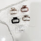 5 Pack Square Hair Clips
